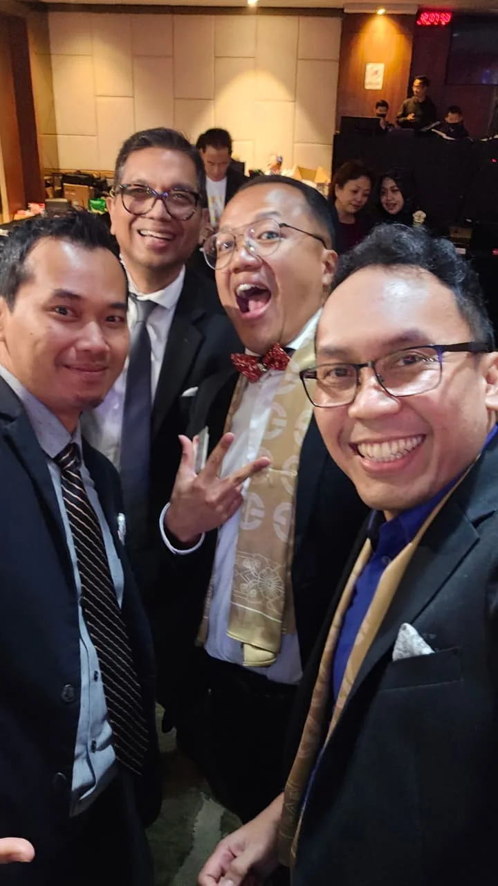 Dedy Dahlan bersama pemilik bisnis